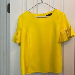 Yellow blouse